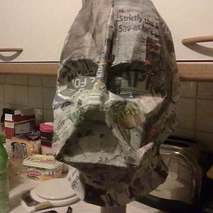 Paper Vader, early stages