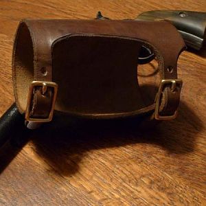 Leather wrist cuff of Rick O'Connell