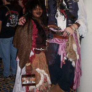 Tia Dalma costume I made from Pirates of Carribean