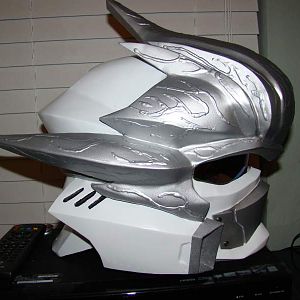 My Halo 3 Hayabusa helmet I made from pep