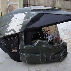 Halo Reach MKV A THis is a cast I made from my orginal, I made this helmet originally for a Halo fan film, I can make cast of this helmet if you are i