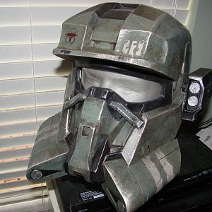 Halo Reach Pilot helmet, This is a cast I got from my budy Blackula, it ...