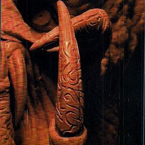 Elder carved tusk
