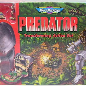 Micro Machines Predator Transforming Action Set