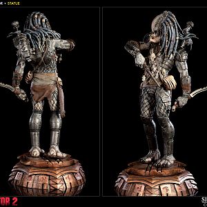 Sideshow Elder Predator Statue 04