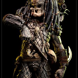 Sideshow Elder Predator Statue 06