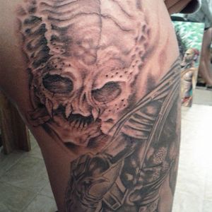 Predator Skull Tattoo...