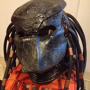 predator mask 2 layers bondo