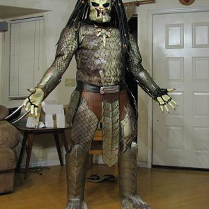 making My predator costume 003