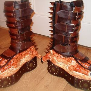 Steampunked Feet