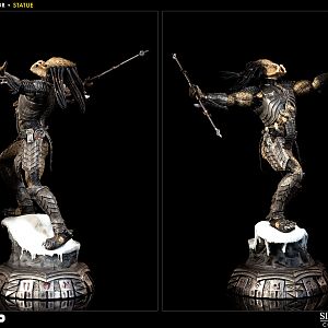Sideshow Scar Predator Statue 09