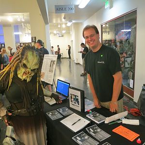 Female Predator at the Halloween Expo in Los Angeles