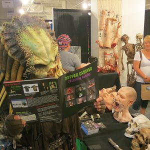Female Predator at the Halloween Expo in Los Angeles