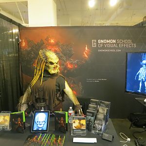 Female Predator at the Halloween Expo in Los Angeles