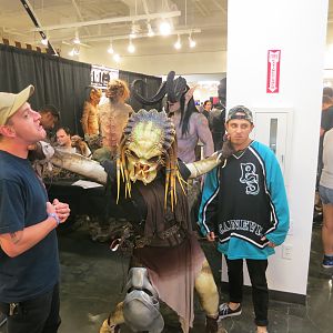 Female Predator at the Halloween Expo in Los Angeles