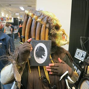 Female Predator at the Halloween Expo in Los Angeles