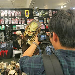 Female Predator at the Halloween Expo in Los Angeles