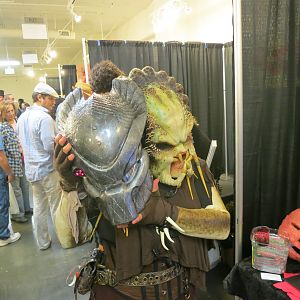 Female Predator at the Halloween Expo in Los Angeles