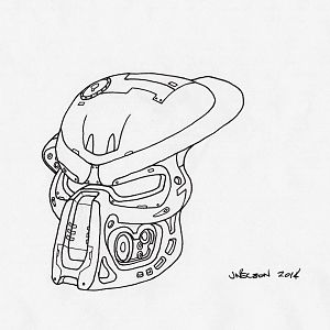 Terminator/Predator Bio Helmet
