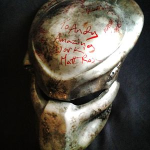 25th anniversary Bio signed by SPFX crew