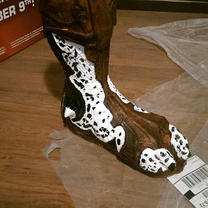 finished foot