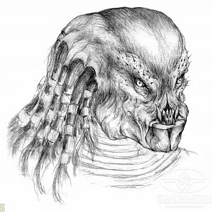 Predator:  Early Stan Winston Concept