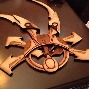 Laser cut Shuriken 2