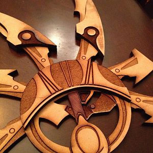 Laser cut Shuriken 3