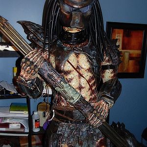 PREDATOR 2 STATUE ( Collaboration work Between Larry Kidd and I )