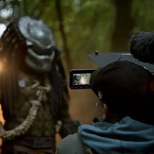 Behind the scenes filming Predator: Dark Ages.