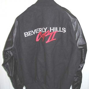 Beverly Hills Cop 2 film crew complimentary letterman's jacket