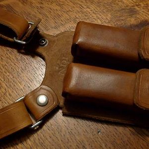 Uncharted 1 leather holster magazine pouches