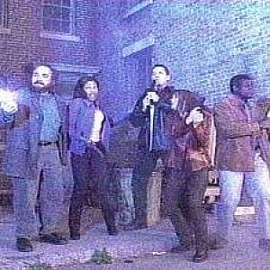 Also got to work as an actor on Sliders, This time with Tembi Lock in the eps 'The Seer'.