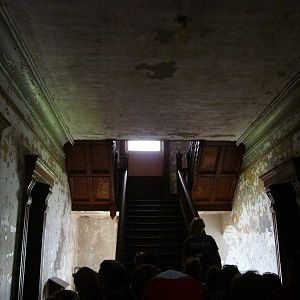 The main prison stairway