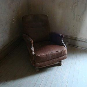 Red's apartment chair (those scenes were filmed at the prison)