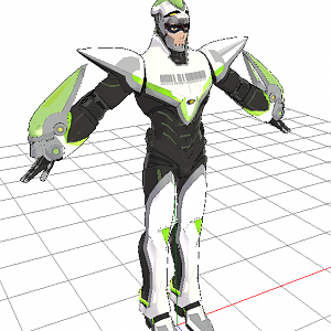 WildTiger model opened in PMD Editor. Editor usually used for MMD models (MikuMikuDance).