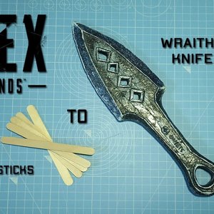 Wraith Heirloom Knife Apex Legends DIY