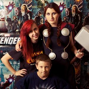 Brit, Me & my adorable nerd spawn