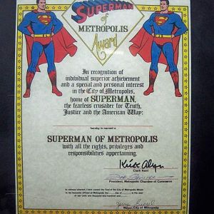 Superman Proclamation.