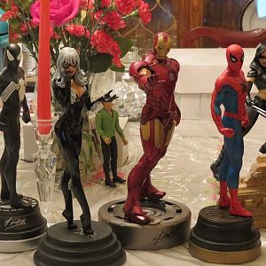 All 5 statues signed by Stan Lee @ Mike Carbos Comicbook Marketplace