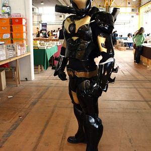 IRON BAT COSPLAY REAL GATLIG FIRE EXIT BULLET MECH SOFT AIR