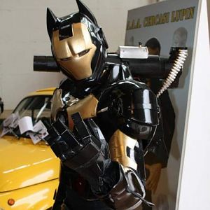 iron bat real suit armor gatling soft air made dany bao itay