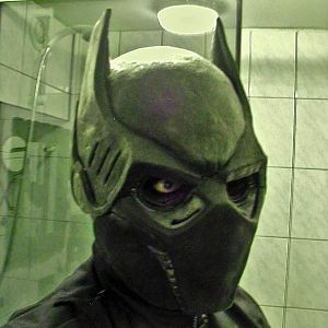 batman latex battle mask by lionback