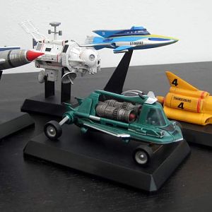 Thunderbirds UfO & Stingray craft