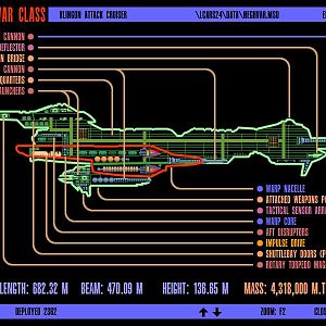 Klingon Attack Cruiser Negh'Var Class