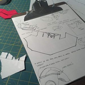 designing the cheek support