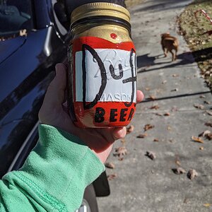 Duff Beer glass made for son for birthday