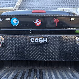 CASH toolbox plate in place.