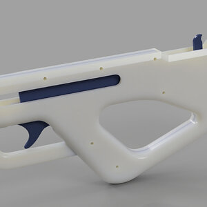 Bullpup Rubber Band Gun