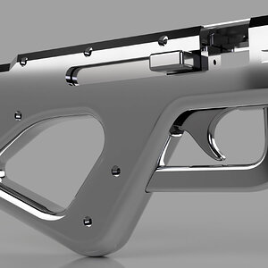 Bullpup Rubber Band Gun